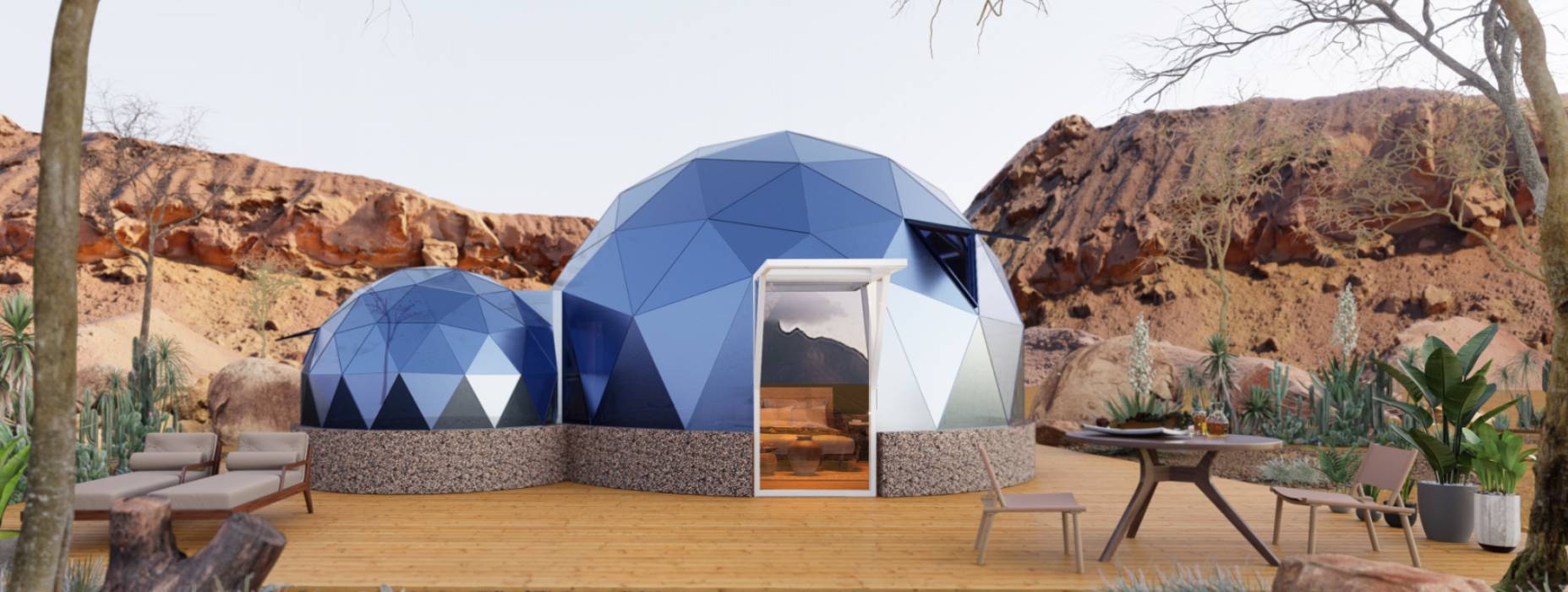 涡阳县球形智能光伏玻璃星空房